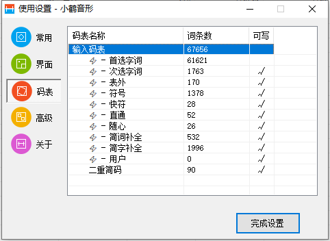 Windows 版码表